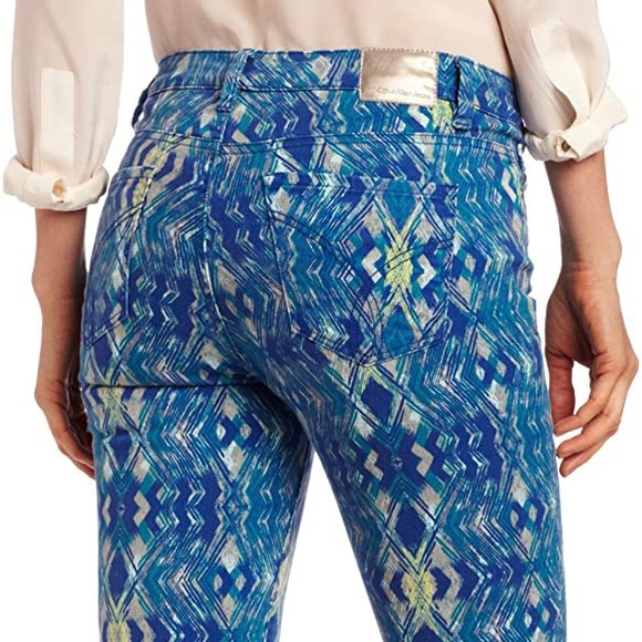 • Calvin Klein • Ikat Pop Skinny Jean - Picture 2 of 12